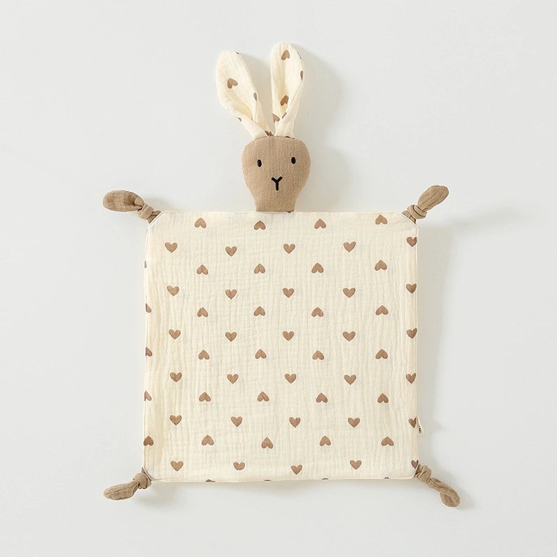 Soft Cotton Baby Rabbit Soothing Doll Blanket with Antennae | Baby Comfort Toys