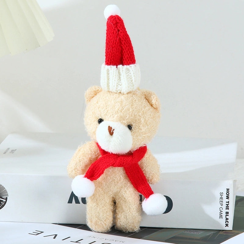 Christmas Plush Bear Stuffed Animal Soft PP Cotton Toy Gift for Kids|Stuffed Animals & Plush Toys
