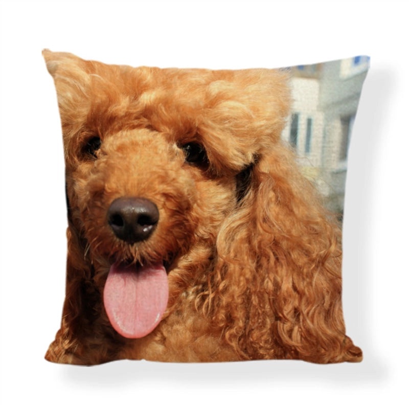 Cute Modern Animal Print Polyester Pillow Covers for Couch Sofa Decor|Home Decor & Pillows