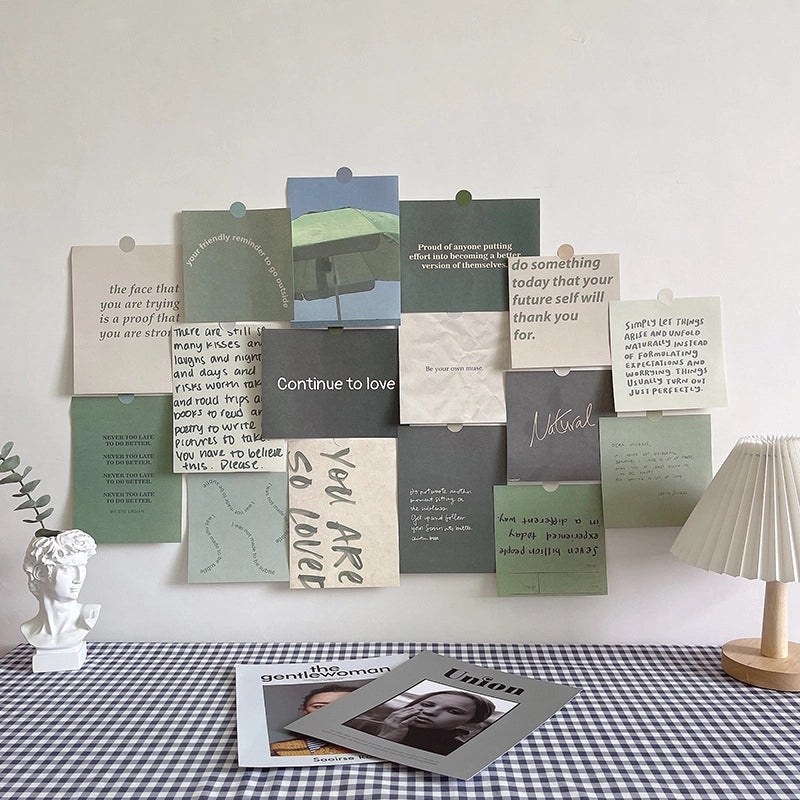 Vintage Style Oil Painting Landscape Paper Wall Decal | Home Decor