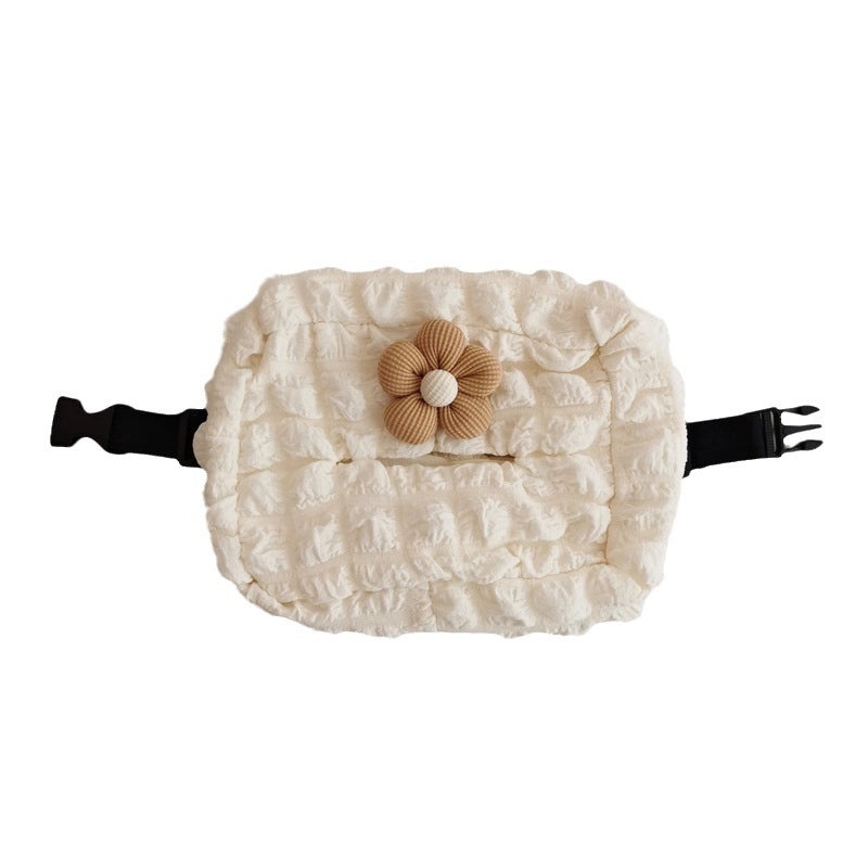 Multicolor Bubble Fiber Fabric Tissue Holder for Casual Vacation Use|Home & Living Accessories