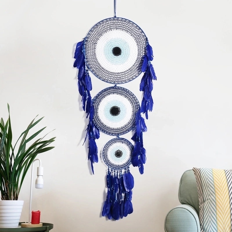 Minimalist Evil Eye Iron Pendant Wall Hanging|Home Decor Wall Art
