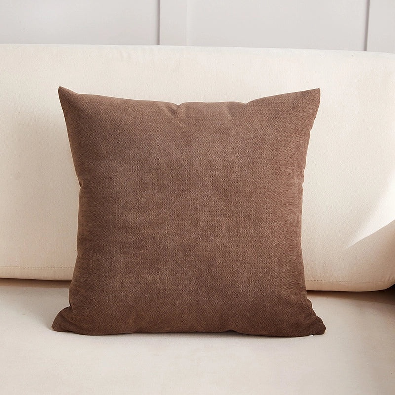 Nordic Minimalist Solid Color Sofa Cushion Pillow Large Backrest Waist Support for Living Room Bedroom Office|Home Decor Pillow