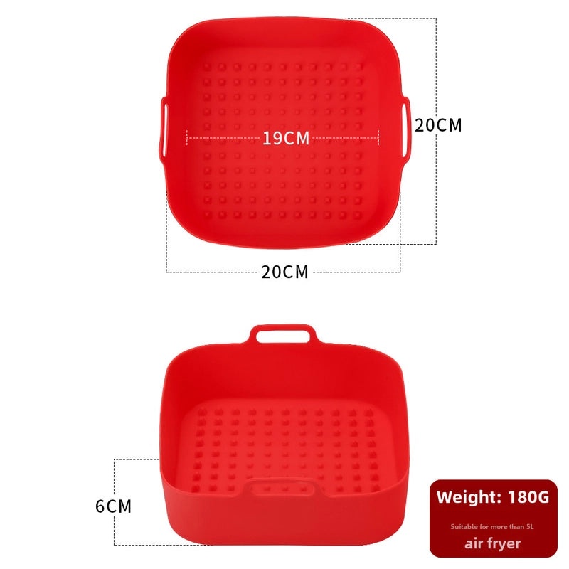 Silicone Air Fryer Cake Mold Round Cup DIY Baking Plate Mafen Cup Non-stick Silicone Pad|Kitchen & Dining Bakeware