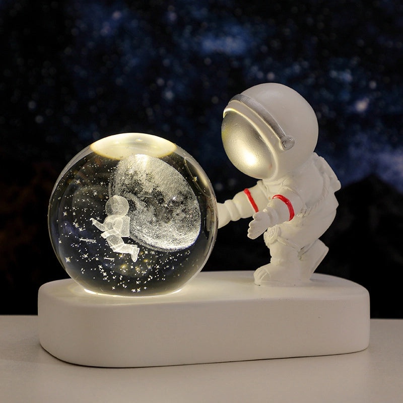 Astronaut Starry Night Light for Office Desk Luminous Decorative Lamp Unique Birthday New Year Gift|Home Decor Lighting