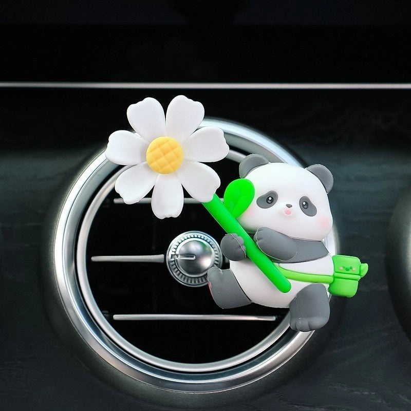 Cartoon Car Air Vent Perfume Diffuser Decorative Floating Animal Car Accessories Summer Trend | Car Accessories
