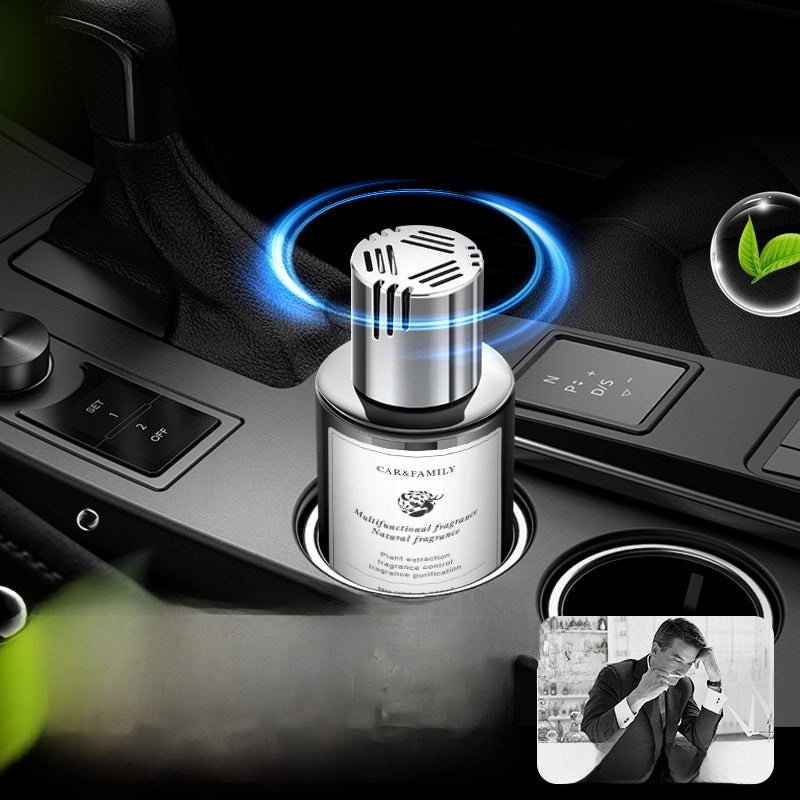 Luxury Men's Car Air Freshener 160ml Aromatherapy Fragrance Bottle for High-End Vehicle | Car Accessories
