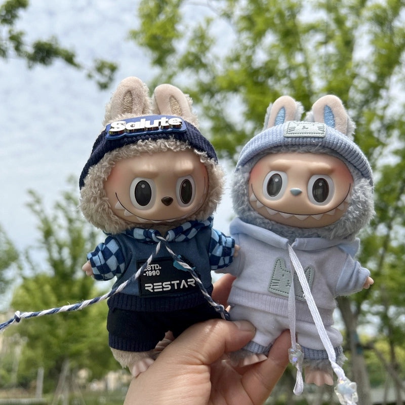 17cm Vinyl Blind Box Doll Pendant for Trendy Vest Sweater Suit | Fashion Accessories