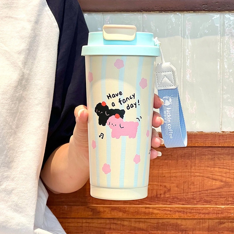 Van Gogh Lily Of The Valley Coffee Mug Custom High Color Value Double Wall Cup Gift for Girls|Kitchen & Dining