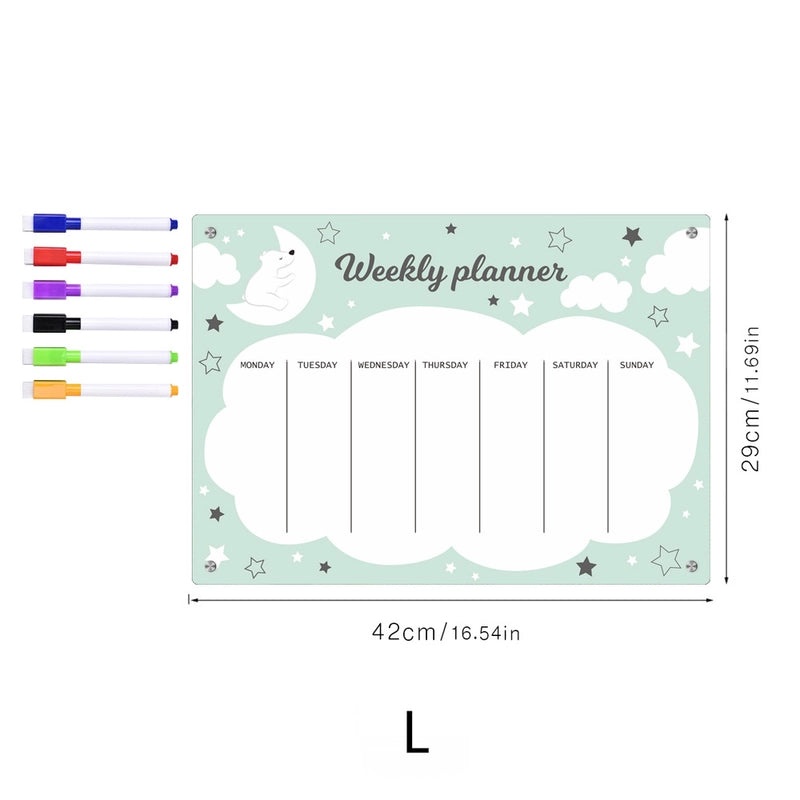 Minimalist Transparent Colored Resin Refrigerator Magnet | Home Decor