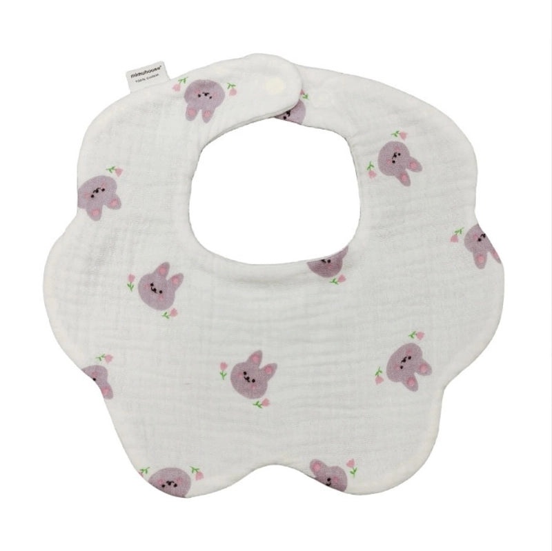 Adorable Animal Cherry Blossom Cotton Baby Burp Cloths Soft Infant Accessories|Baby Essentials