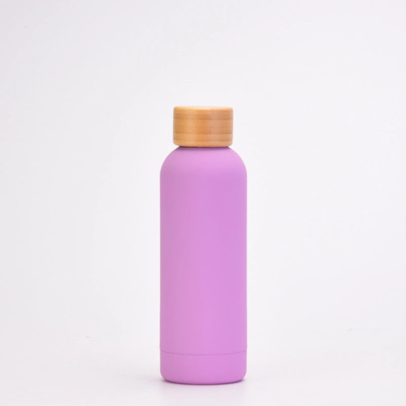 304 Stainless Steel Insulated Sports Water Bottle with Bamboo Lid Large Capacity Portable | Sports & Outdoors