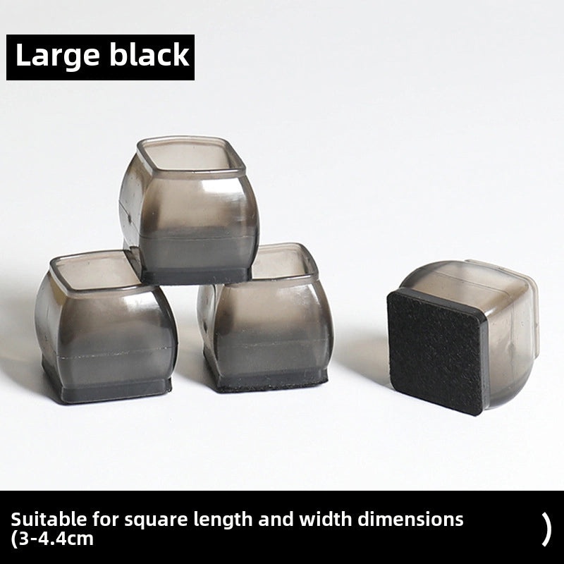 Silent Chair Leg Protective Covers Thickened Table Foot Pads for Chairs and Stools | Home & Living Accessories