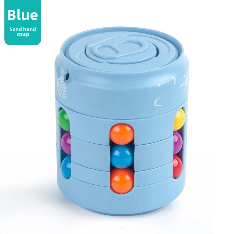 Hamburger Magic Bean Cola Cube Fingertip Gyro Decompression Rotating Ball Toy|Fidget & Stress Relief Toys