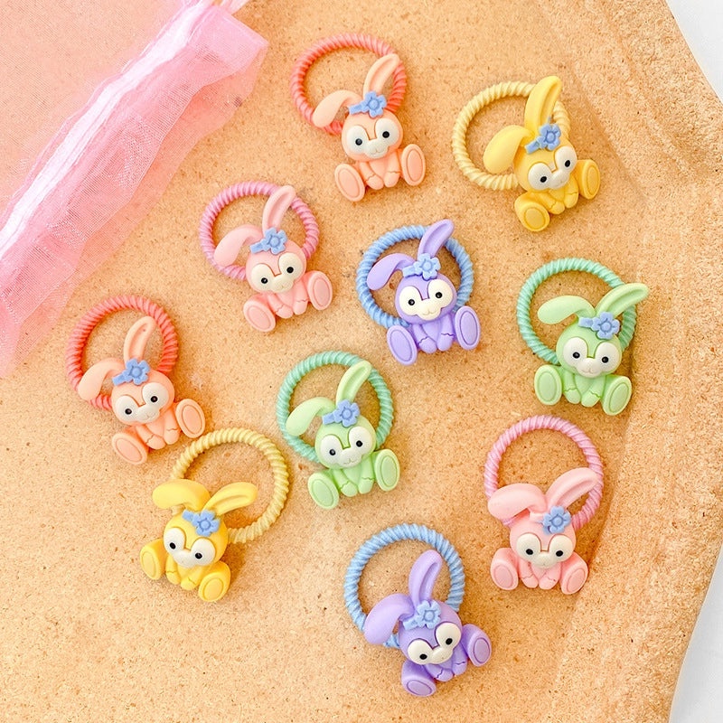 Gentle Baby Hair Bands, Soft Rubber Hair Ties for Kids, Non-Damaging Korean Style Hair Accessories|Childrens Hair Accessories