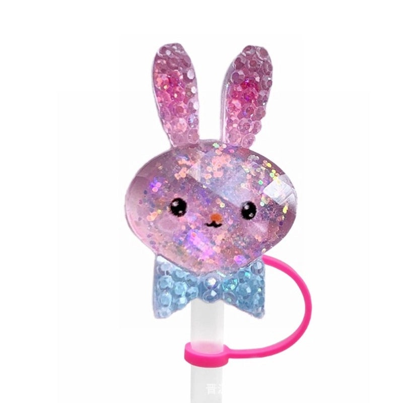 Pastoral Star Fruit Resin Straw Cap, Cute Casual Decorative Silica Gel Cover | Drinkware Accessories