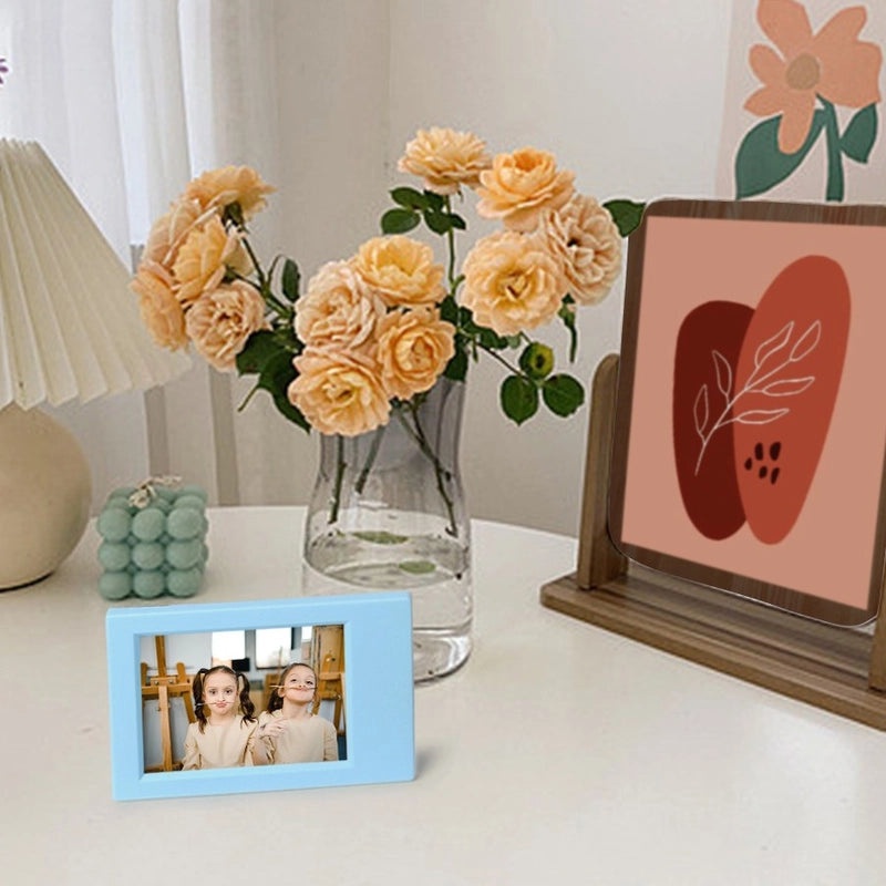 Simple Solid Color ABS PP Photo Frames|Home Decor & Photo Accessories