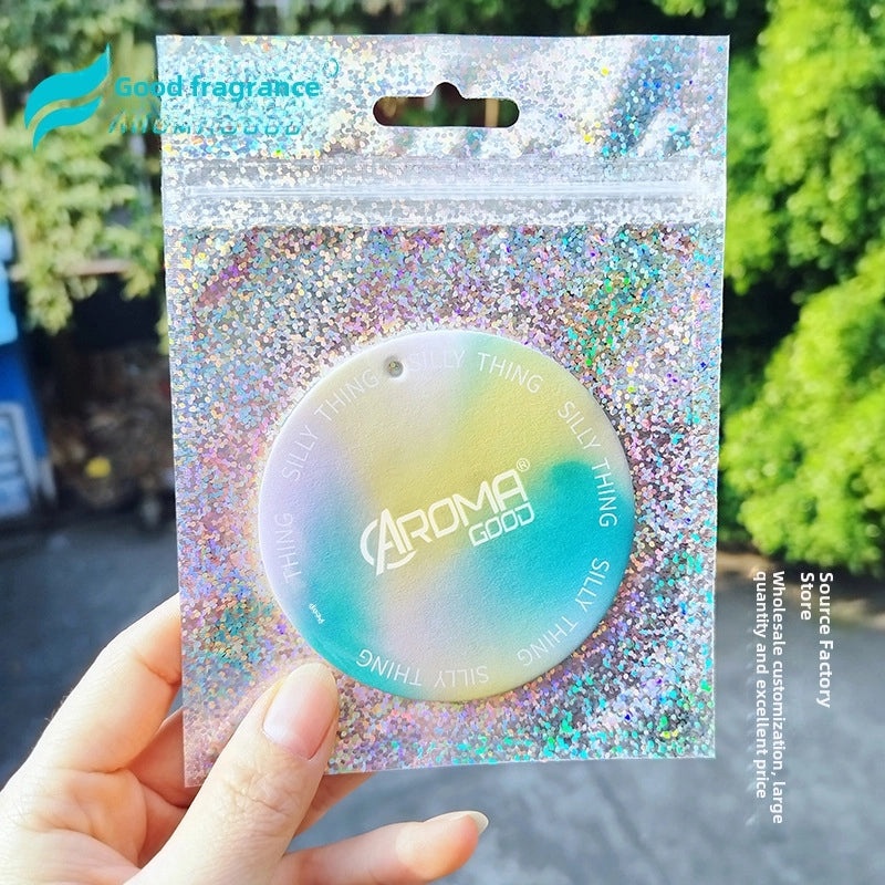 Personalized Car Air Freshener Square Men's Car Perfume Hanging Ornament Long-lasting Scent | Car Accessories