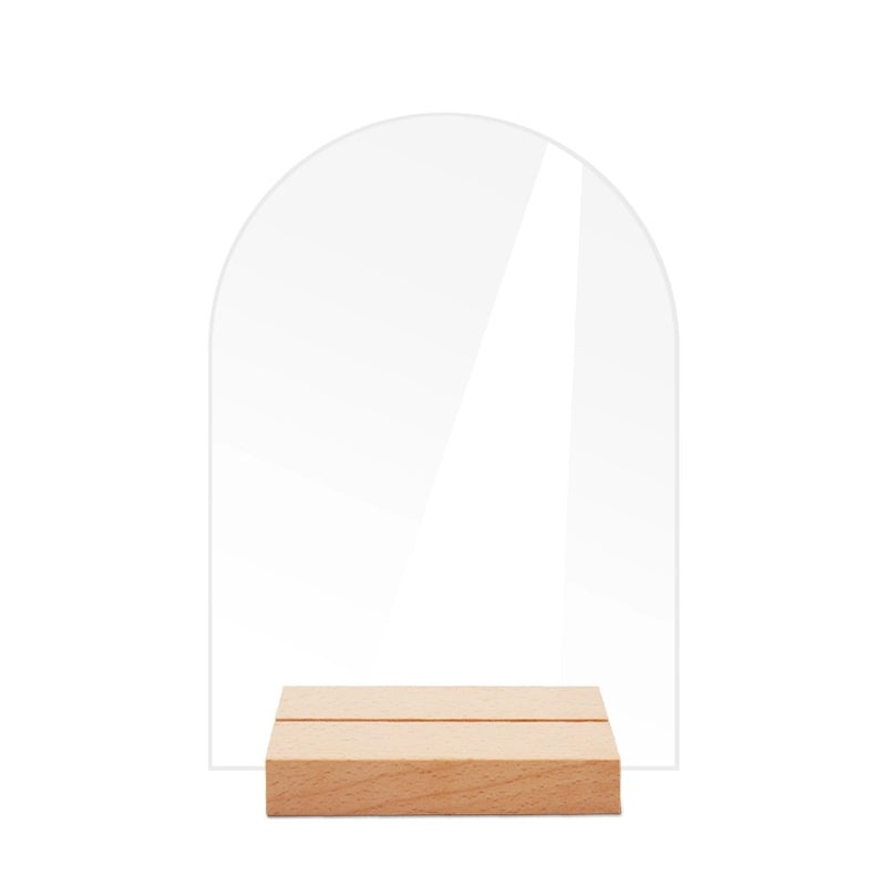 Casual Elegant Geometric Acrylic and Wood Ornaments for Home Decor | Home Decor & Artificial Decorations