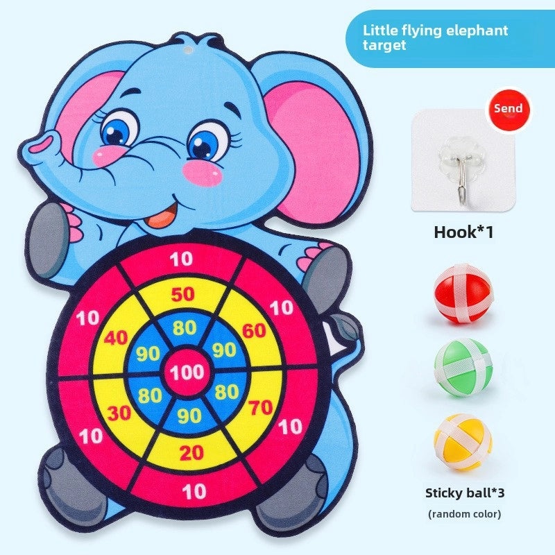 亲子互动儿童飞镖球射击玩具 粘球丢球靶 室内户外益智玩具|儿童玩具