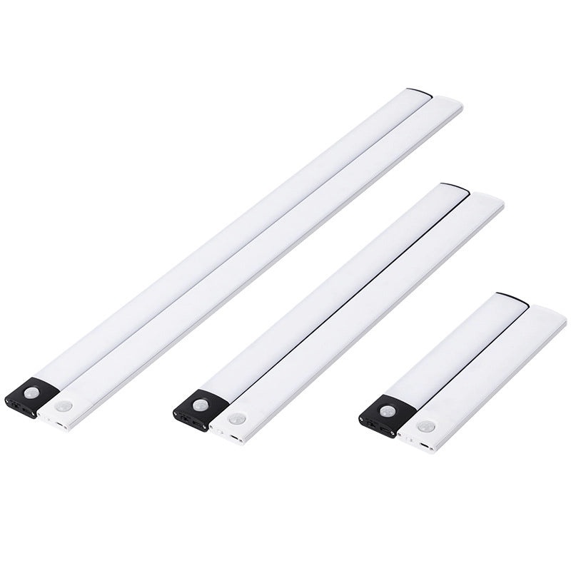 Ultra-thin Rechargeable LED Wardrobe Light with Motion Sensor and Magnetic Self-adhesive Base|Home Lighting
