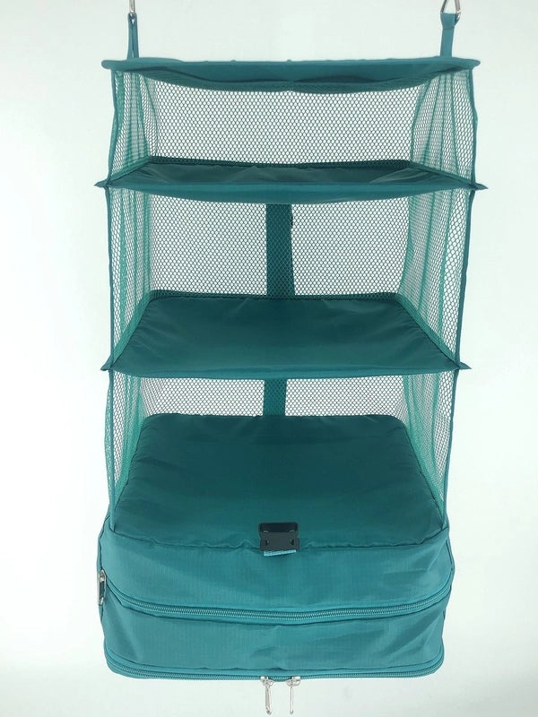 Three-layer Hanging Storage Bag for Clothes and Books | Home Storage & Organization