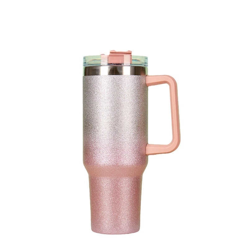Solid Color 304/201 Stainless Steel Thermos Cup - Durable Casual Insulated Drinkware|Drinkware & Thermoses
