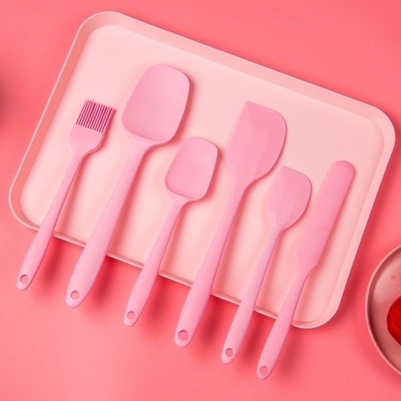 Simple Solid Color Silicone Bakeware Set | Kitchen & Dining