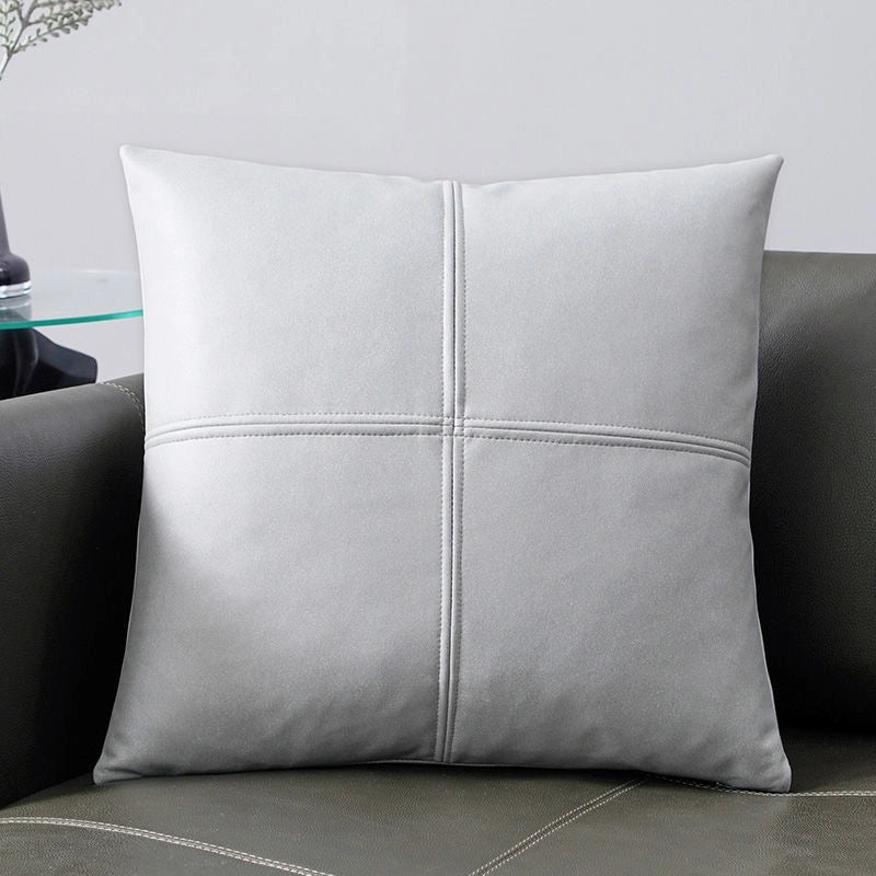 Nordic Cross Stitch Soft Fabric Pillowcase for Sofa Backrest Waist Support|Home Decor Pillows