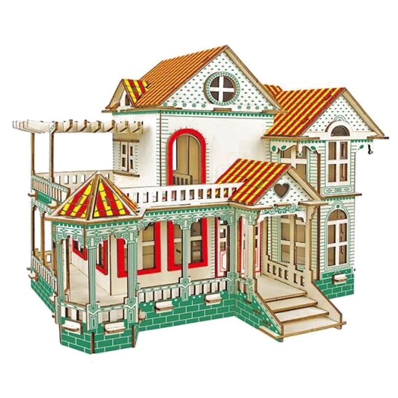 Handmade Wooden 3D Puzzle for Kids and Adults | Educational Toys & Games