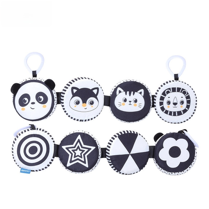 Aipinqi Baby Soft Cloth Book with Animal Designs Double-Sided Educational Toy for Crib or Bedside Use|Baby Toys and Early Learning