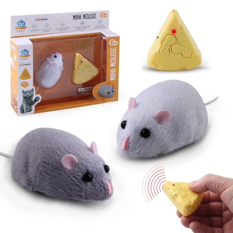 Infrared Remote Control Mouse Toy Simulation Scary Prank Gadget for Fun | Novelty & Gag Gifts