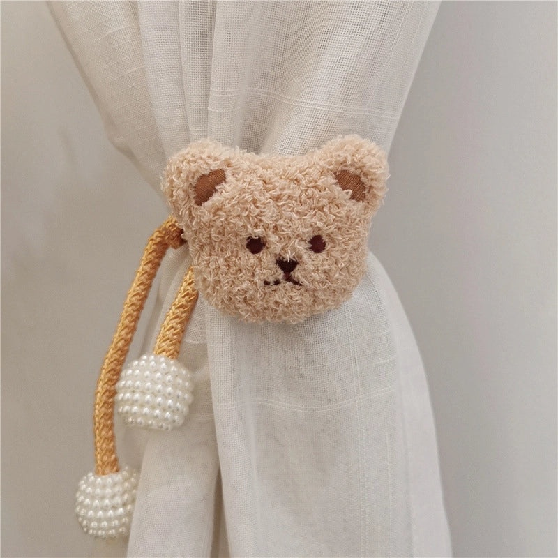 Adorable Bear Polyester Curtain Tiebacks for Window Decor|Home Decor Accessories
