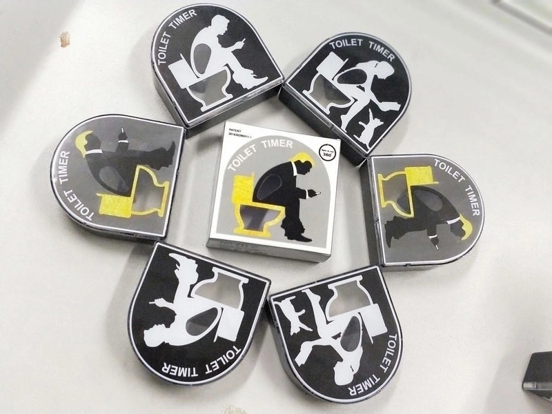 Five-Minute Bathroom Timer for Stress Relief and Efficient Toilet Use|Bathroom Accessories