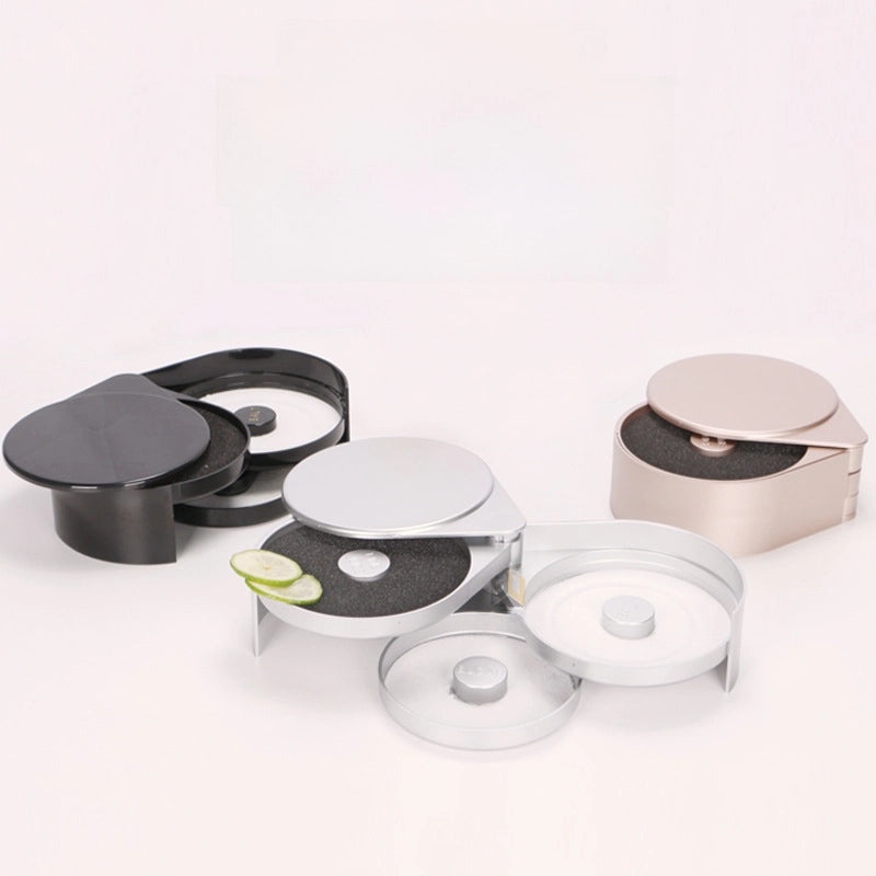 Three-Layer Bartender Seasoning Box Plastic Salt Sugar Cocktail Mixer Organizer|Bar Accessories