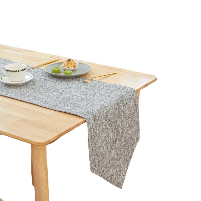 Elegant Minimalist Solid Color Linen Tablecloths for Dining|Home Decor Table Linens