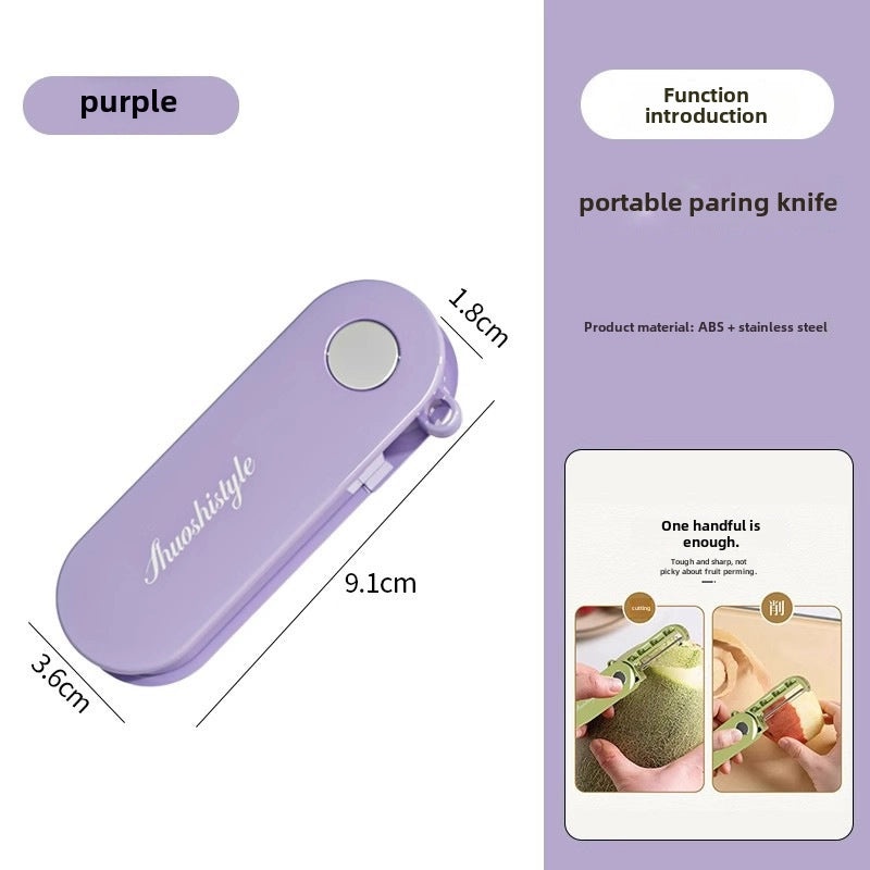 Multifunctional 2-in-1 Foldable Potato and Apple Peeler | Kitchen Gadgets