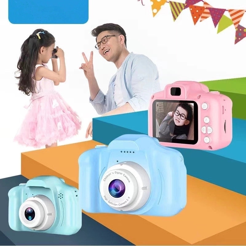 Kids Mini Silicone Digital Camera Toy with Cute Cartoon Design | Children's Toys