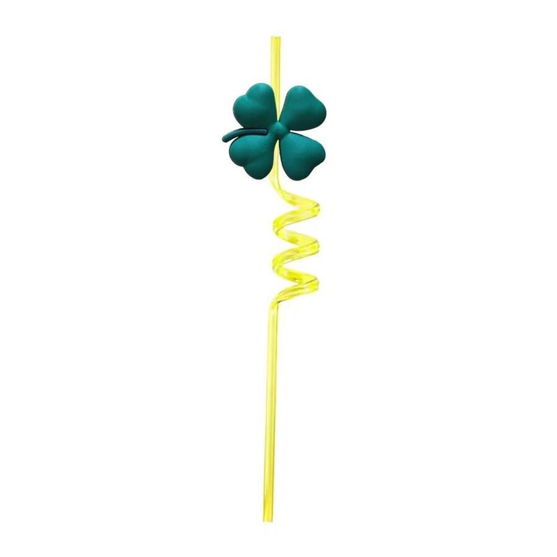 Charming Four Leaf Clover PVC Pendant Necklace|Jewelry & Accessories