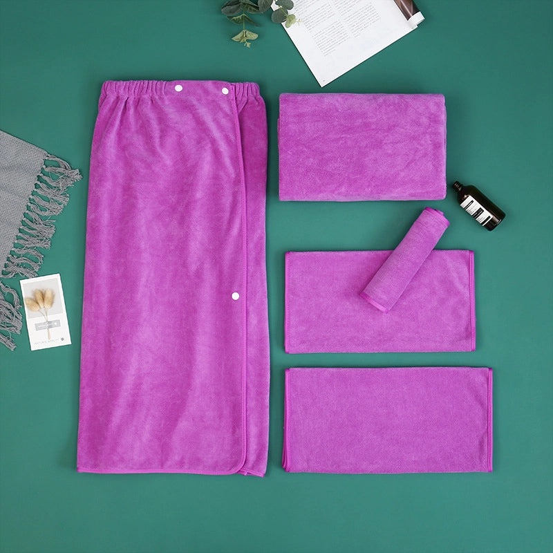 Minimalist Solid Color Ultra-Soft Microfiber Towels | Home & Living Textiles