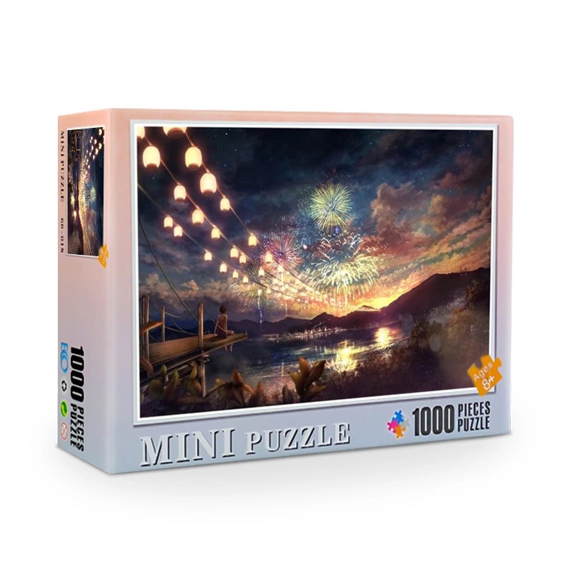 Anime Hell Paper 1000-Piece Puzzle for Adults | Toys & Games Puzzle