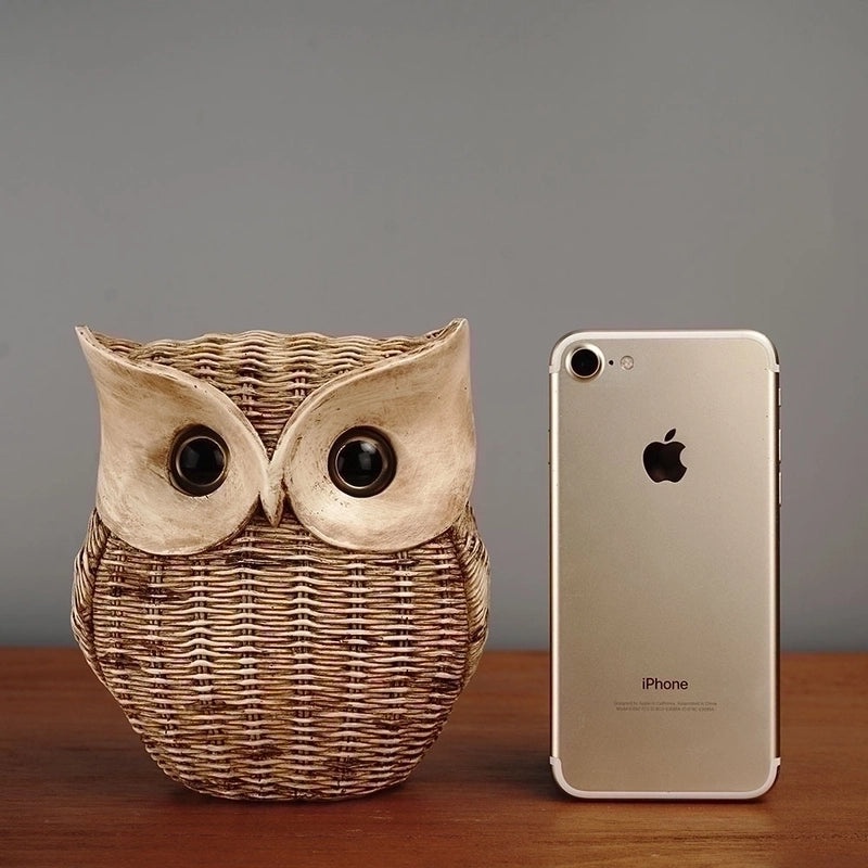 Charming Resin Owl Figurine for Home Decor | Home Decoration