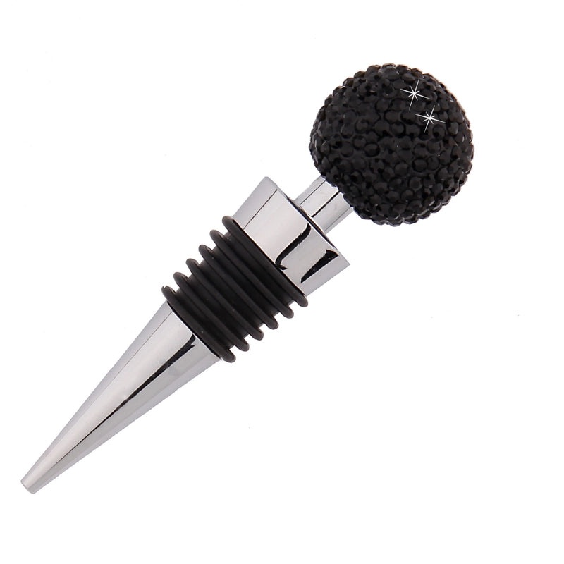 Colorful Rhinestone Wine Stopper Alloy Minimalist Design 1 Pc|Wine Accessories