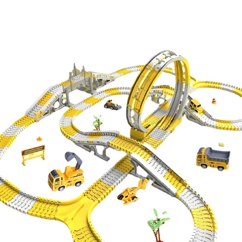 Explosions Kids Educational DIY Electric Rail Car Toy Stall | Educational Toys & DIY Kits