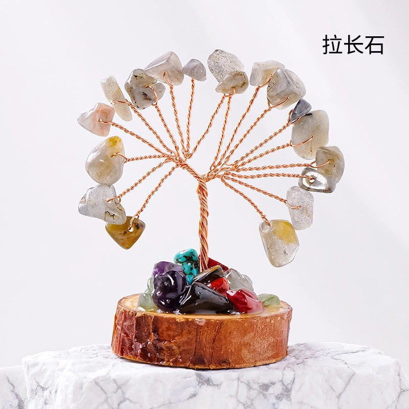 Minimalist Tree Crystal Ornament Decorative Artificial Home Accessories|Home Decor