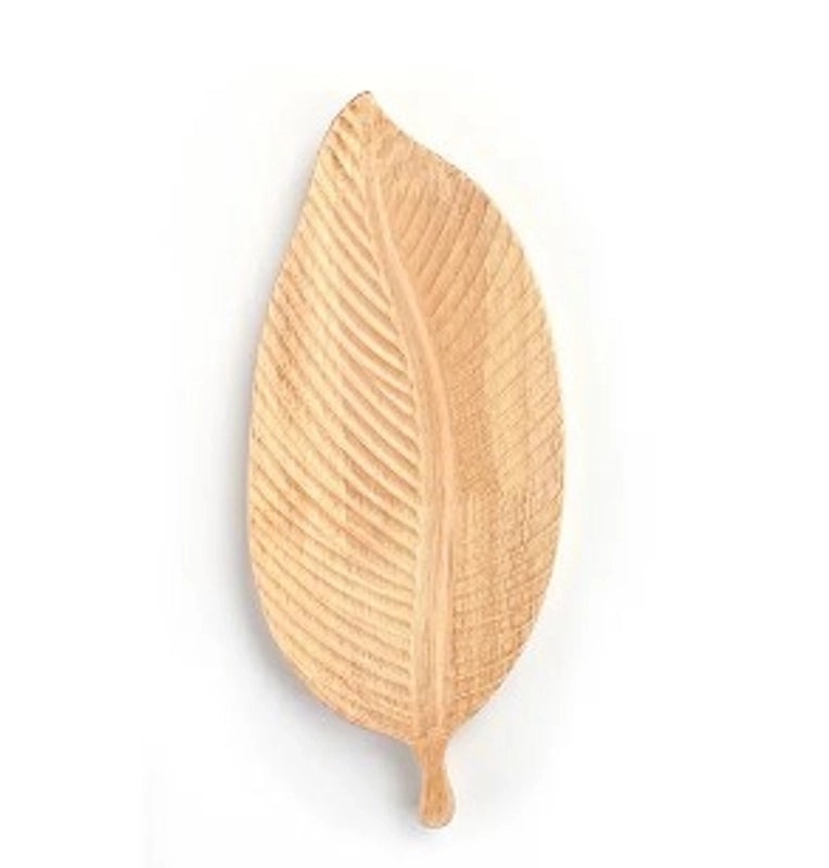 Rustic Wooden Plant Plate 1 Pc | Home Decor