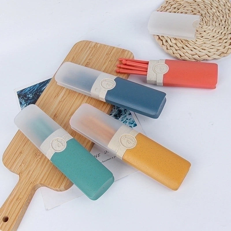 Wheat Straw Casual Tableware Set | Eco-friendly Kitchenware