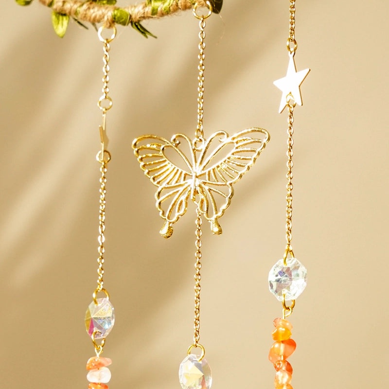 Crystal Butterfly Suncatcher Wall Decor for Home | Home Decor
