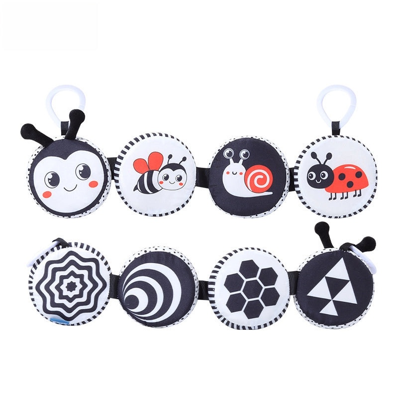 Aipinqi Baby Soft Cloth Book with Animal Designs Double-Sided Educational Toy for Crib or Bedside Use|Baby Toys and Early Learning