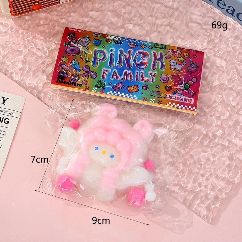 Bear and Cat Squishy Toy Set Soft TPR Stress Reliever | Toys & Games